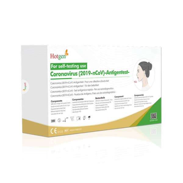 Hotgen Coronavirus (2019-nCoV) Antigen Test Self Test version Pack of 5