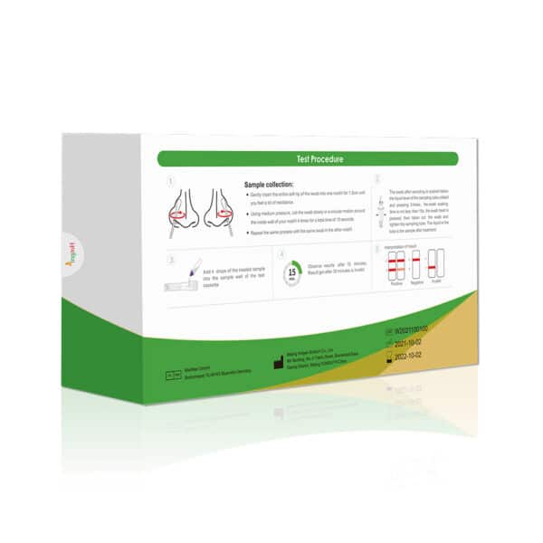 Hotgen Coronavirus Rapid Test Antigen Test Self Test CE0123 5er Pack 002 FIVE