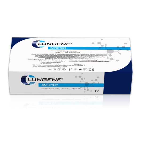 Clungene COVID 19 Antigen Rapid Test 3in1 Professional Self Test Version 25T Pack 001