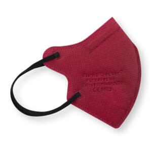 FlameBrother FFP2 Small Size Mask Colours Dark Red